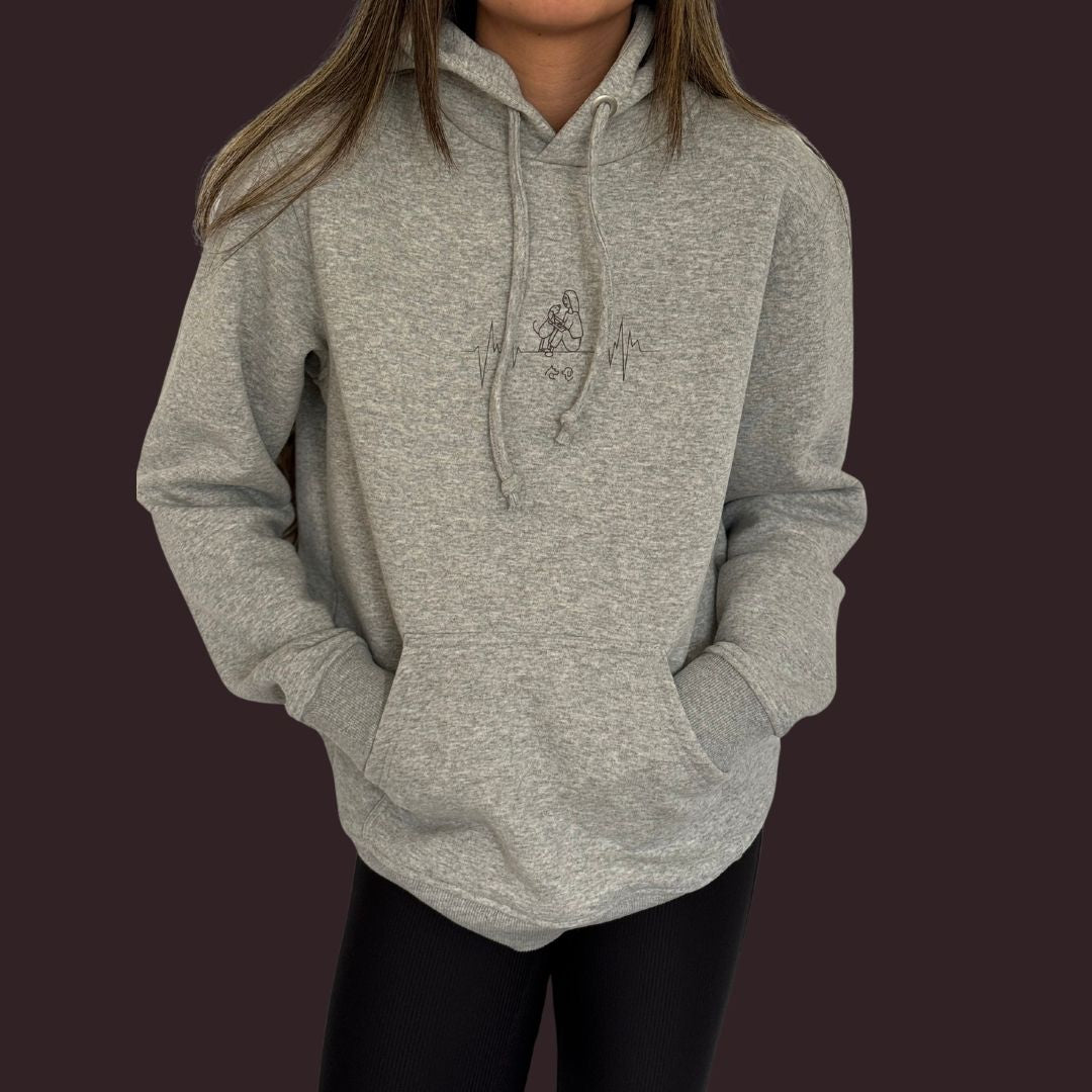 Jubiläums Hoodie grau