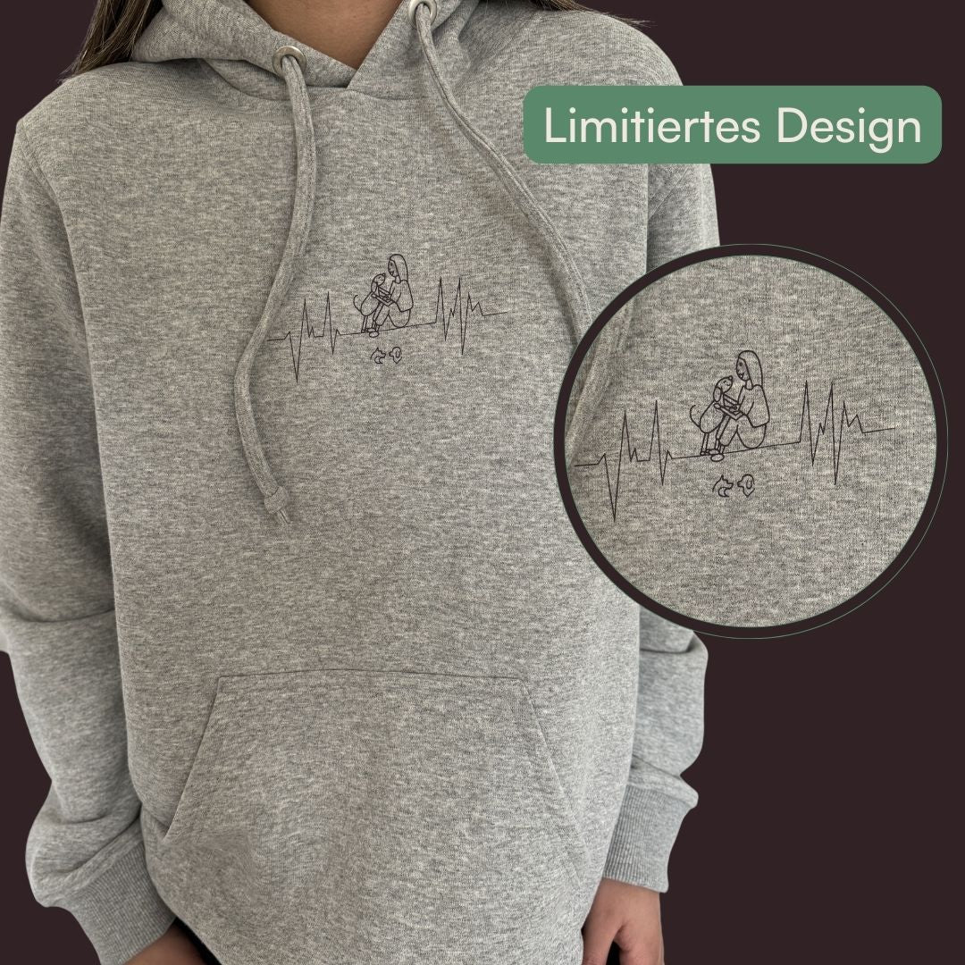 Jubiläums Hoodie grau