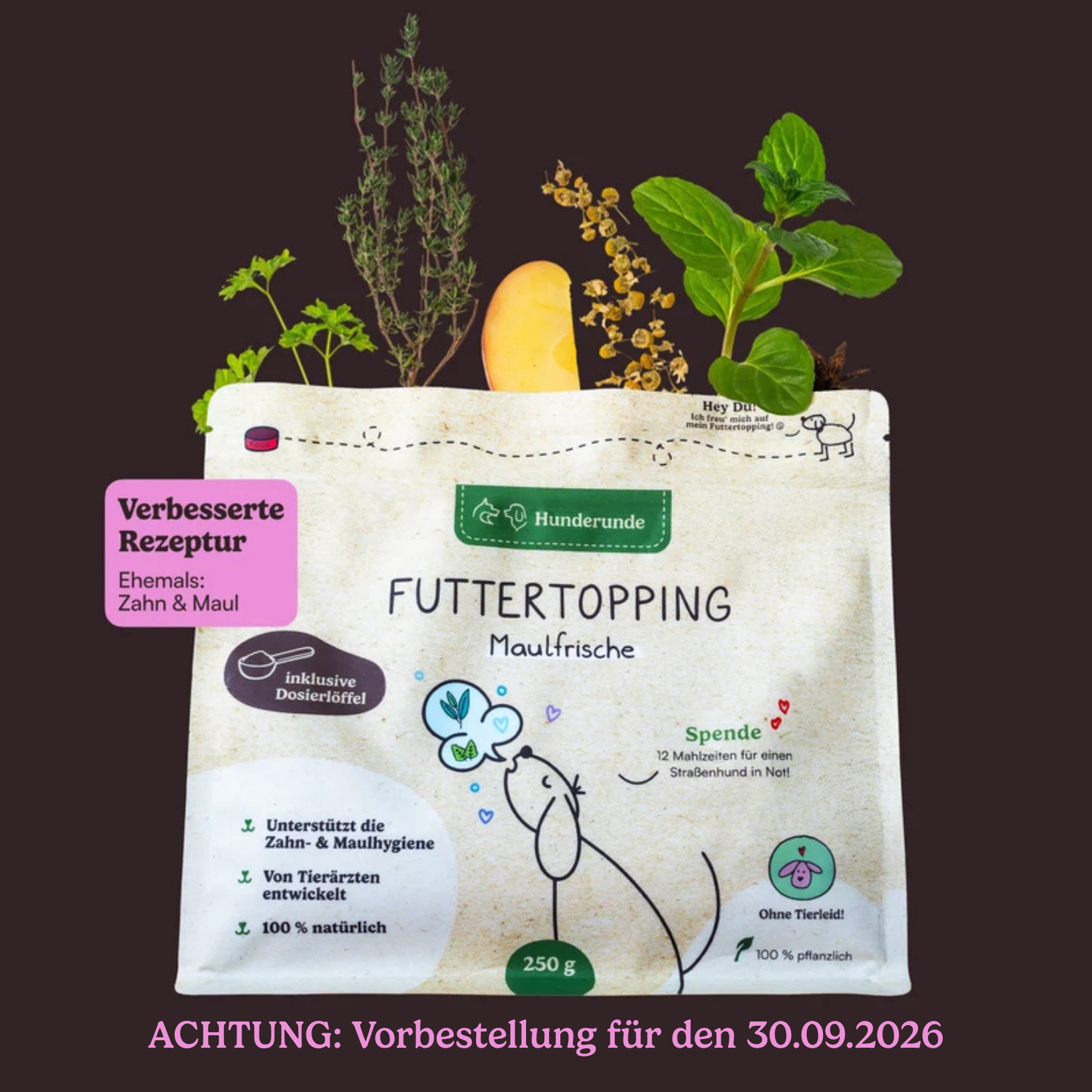 Futtertopping Maulfrische
