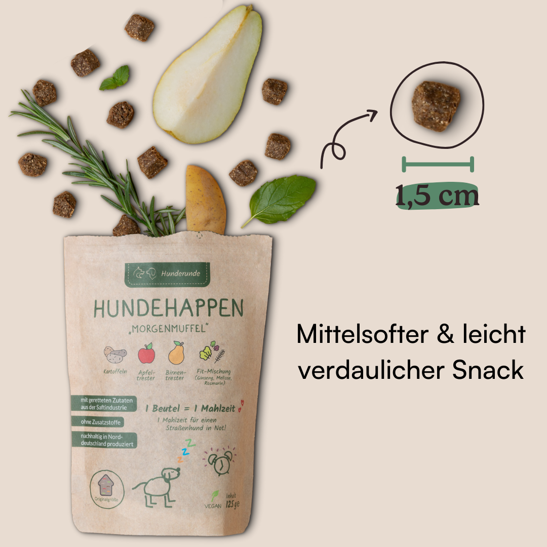 Hundehappen Morgenmuffel