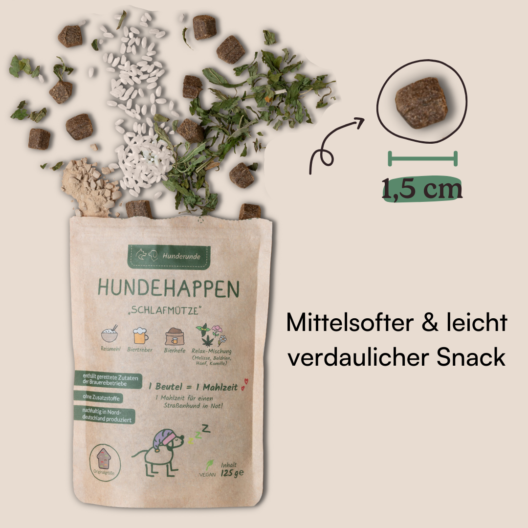 Hundehappen Schlafmütze