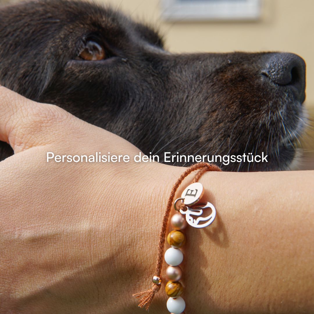 Hunde Armband mit Gravur 