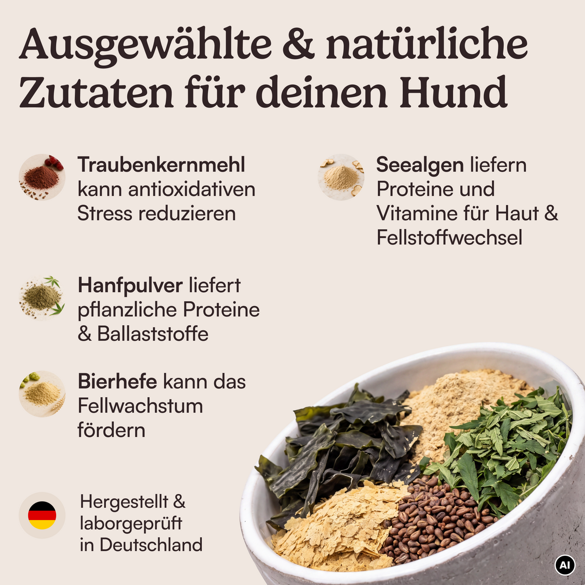 Futtertopping Fellglanz