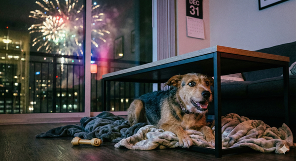Silvester mit Hund: 5 Tipps für einen stressfreien Rutsch ins neue Jahr