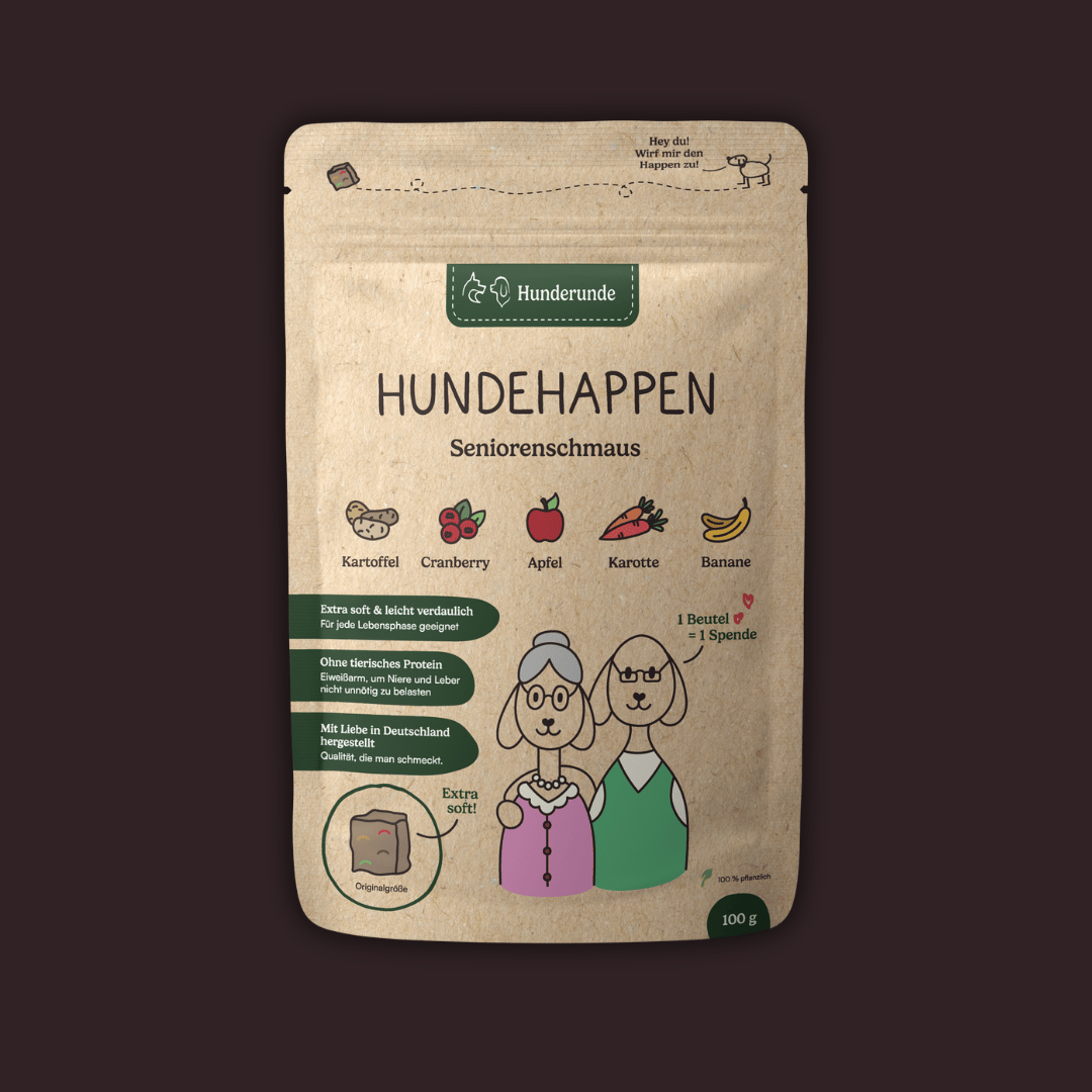 Hundehappen Seniorenschmaus