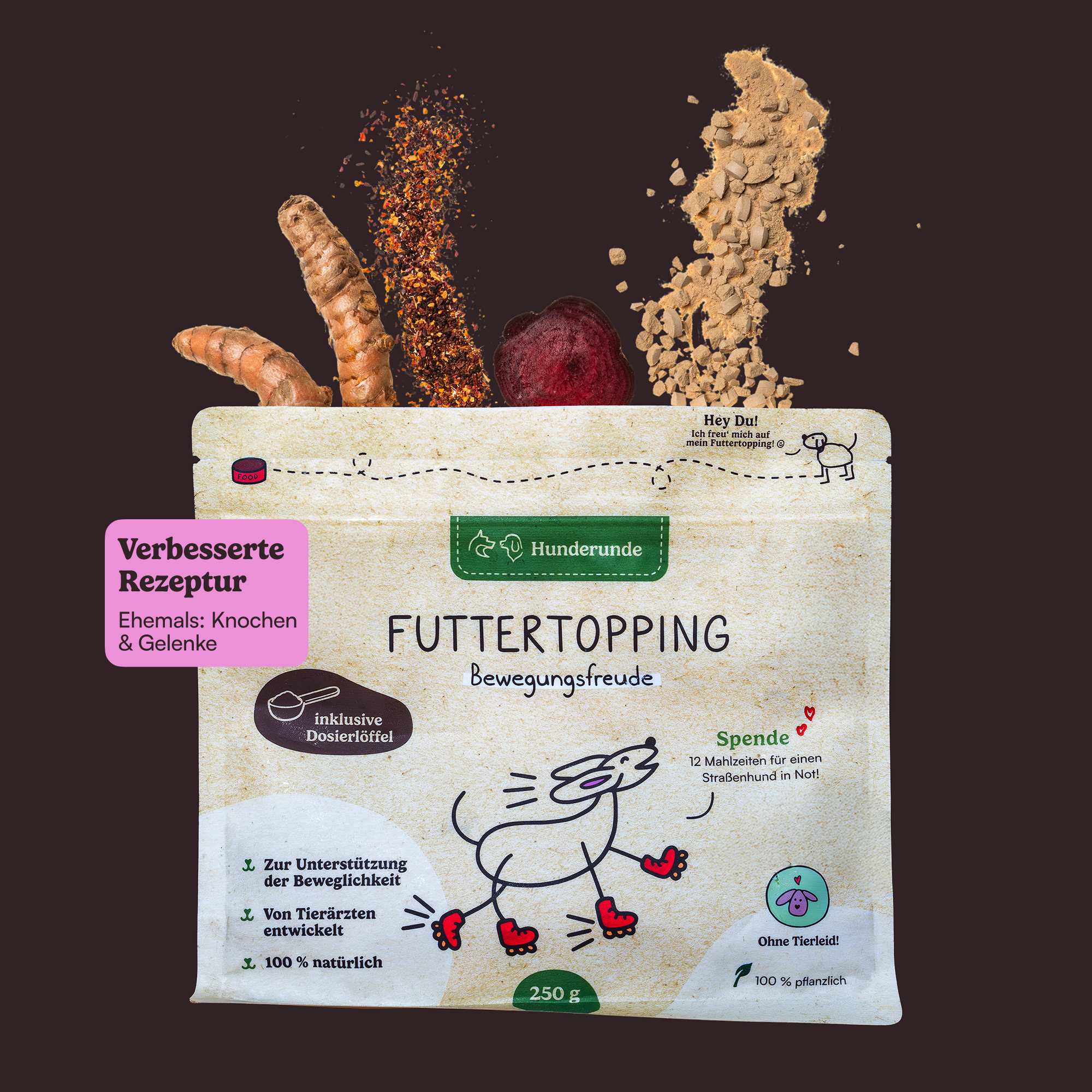 Futtertopping Bewegungsfreude