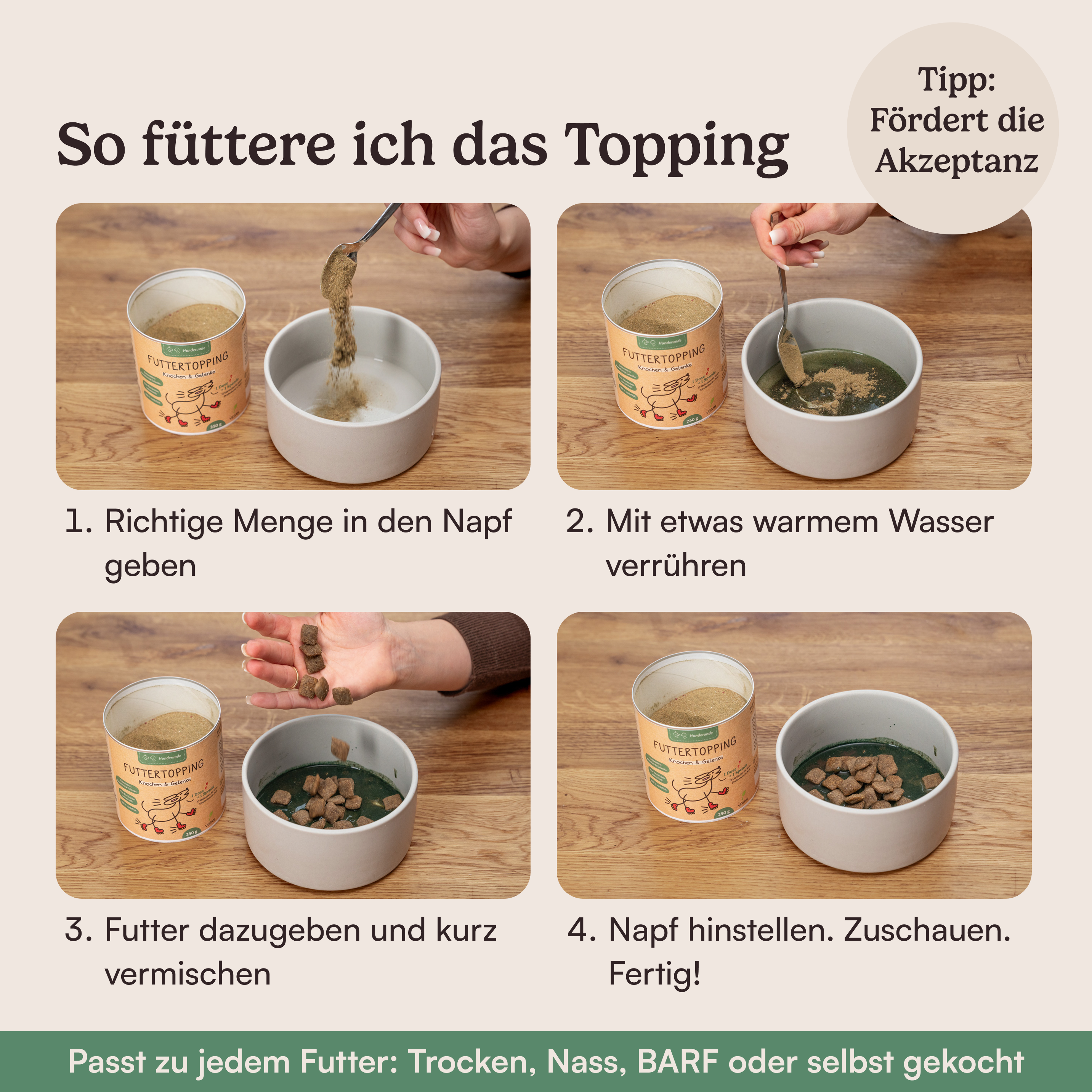 Futtertopping Knochen & Gelenke