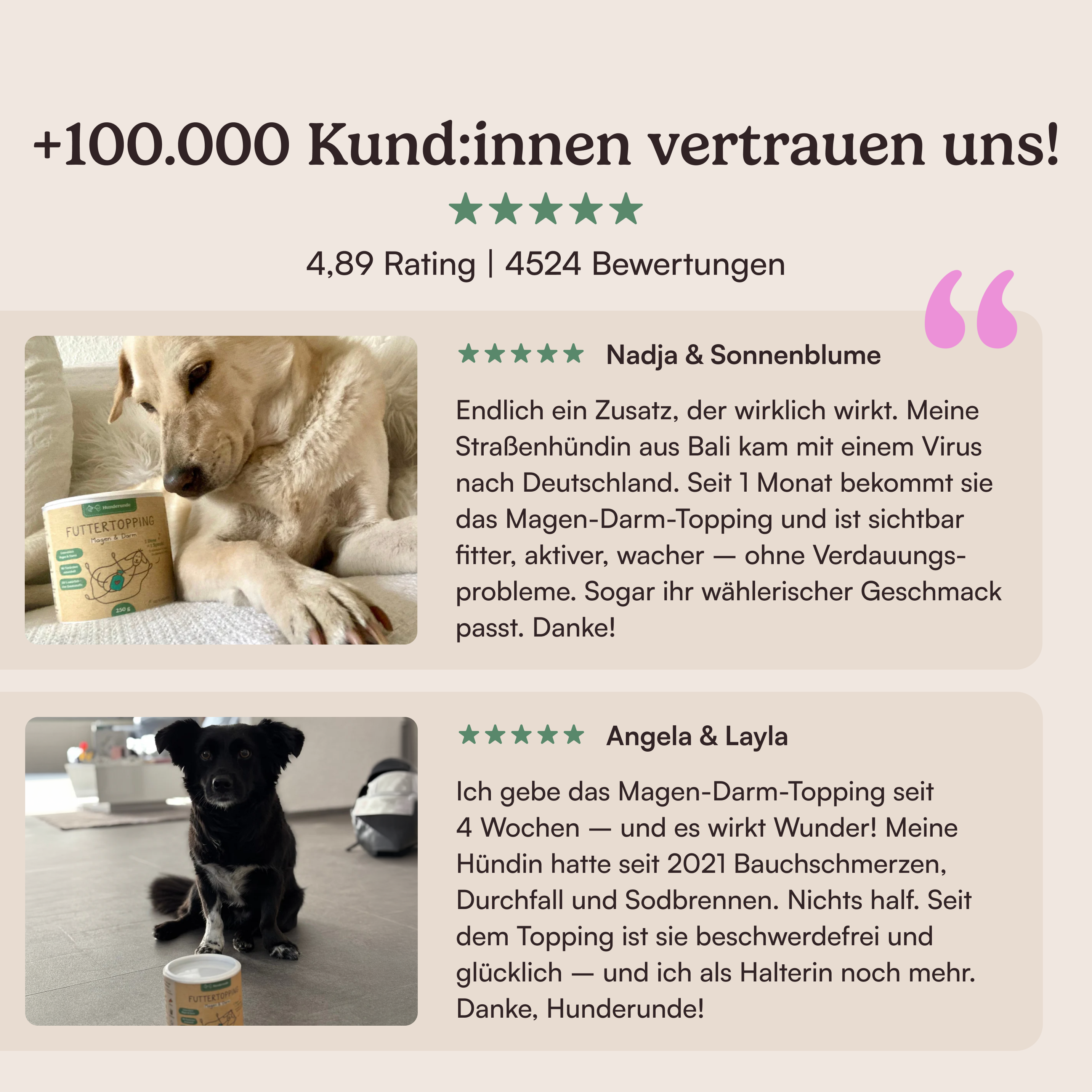 Futtertopping Magen & Darm