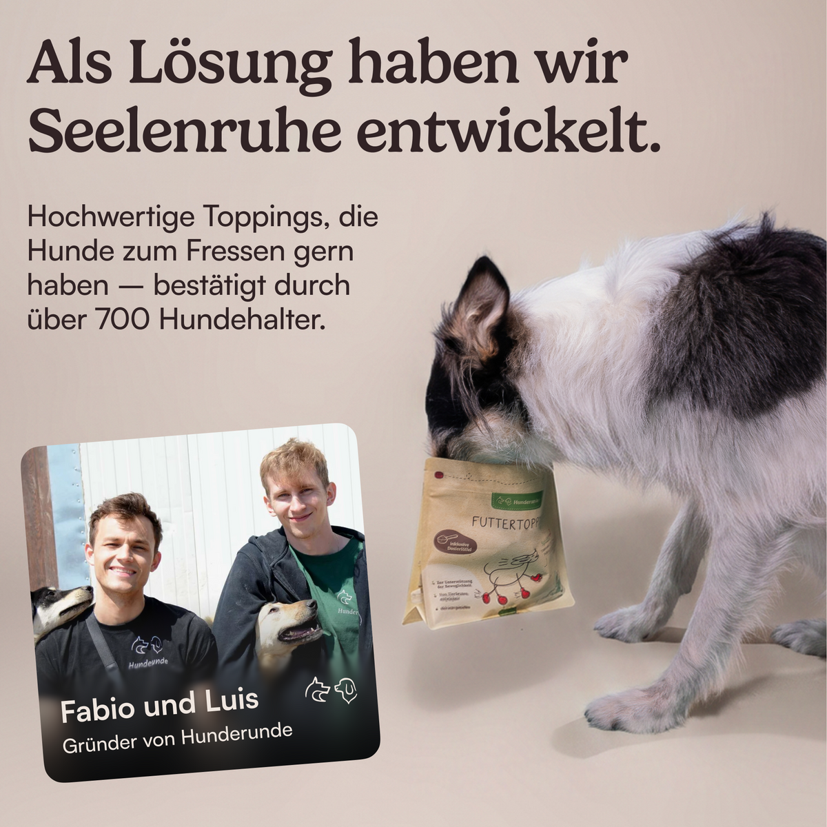 Futtertopping Seelenruhe