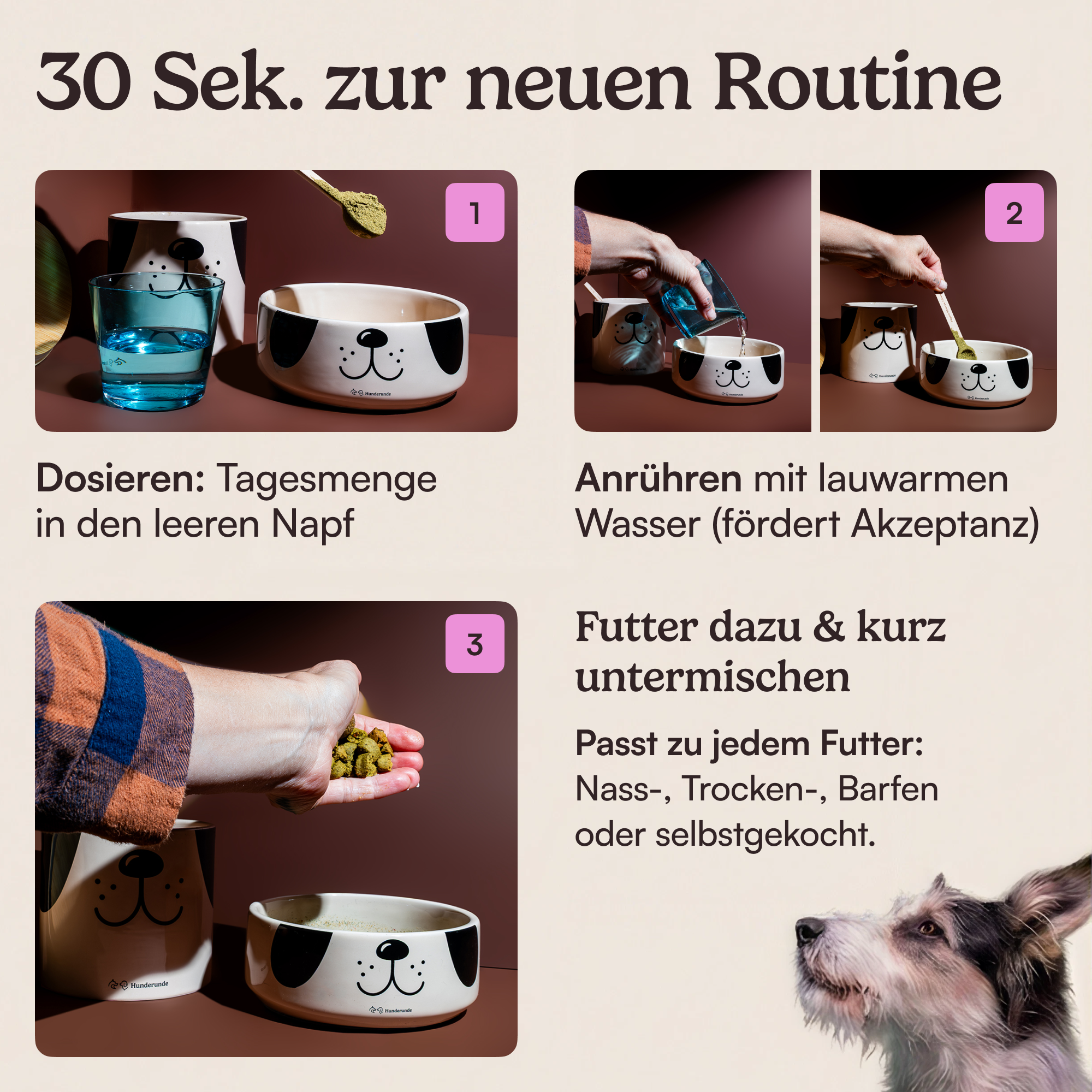 Futtertopping Bauchbalance